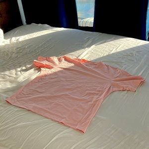 Never worn, Lululemon - Pique Oversized-Fit T-Shirt - Flush Pink - Size M